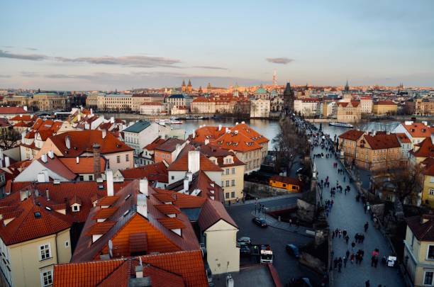 Prague, Czech Republic Prague is the capital of the Czech Republic. former czechoslovakia stock pictures, royalty-free photos & images