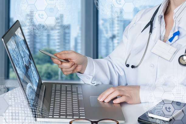istock A doctor is studying magnetic resonance imaging images . 1209096119