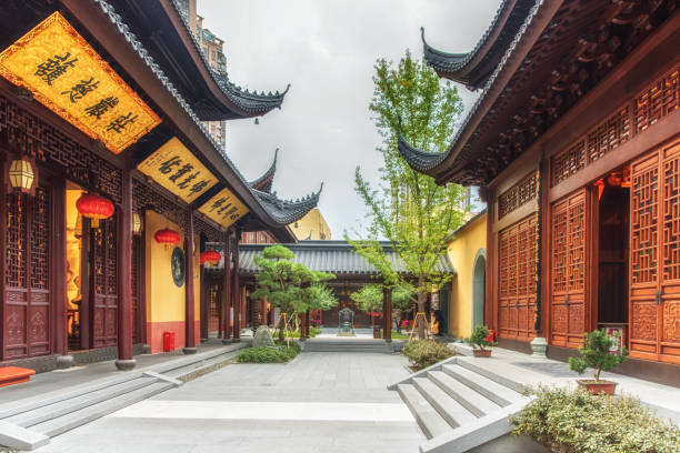 istock Jade Buddha Temple, Shanghai, China 1209097792