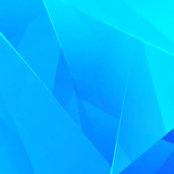 Vector illustration of Abstract Bright Blue Background