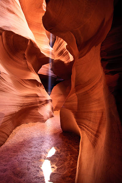 Dance of Light in Arizona'a Upper Antelope Canyon