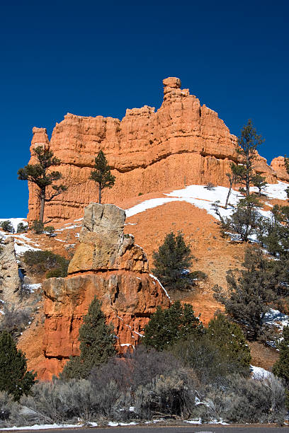 istock Red Rock Canyon in Winter 120912773