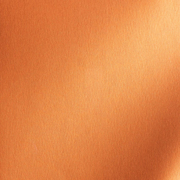 istock Copper gold texture metallic wrapping foil paper shiny orange background for wall paper decoration element 1209128580