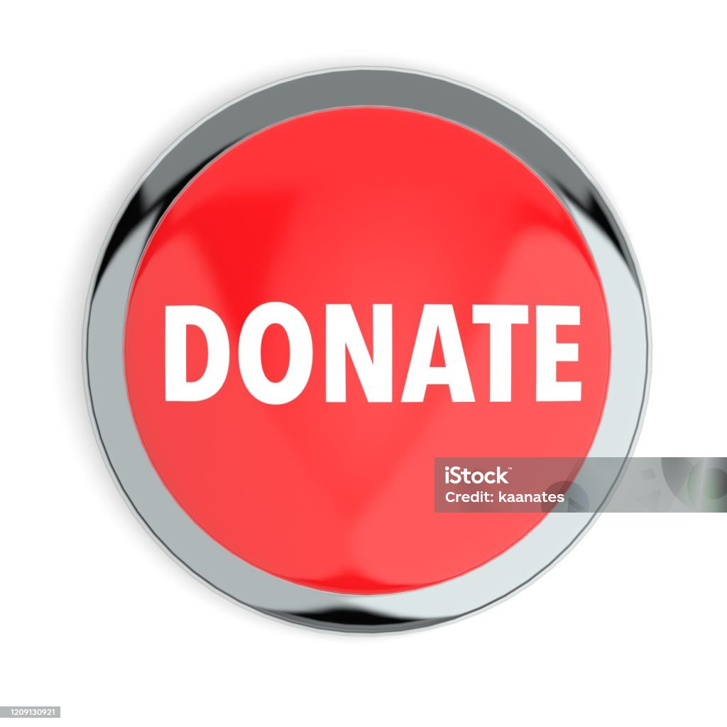 Red Donation Button Red Donate Button Stock Photo - Download Image Now - Blood Donation ...