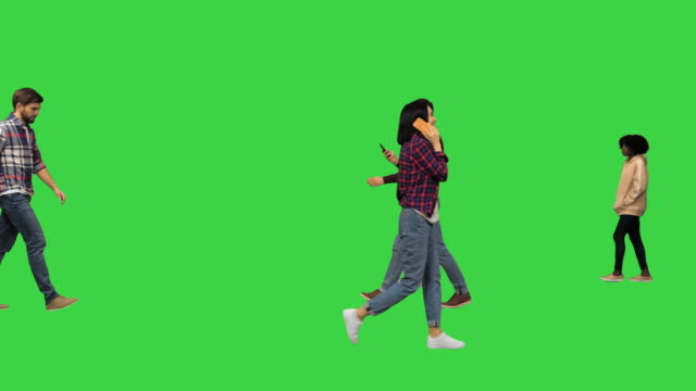 123,133 Green Screen People Stock Videos and Royalty-Free Footage - iStock  | Green screen people jumping, Green screen people walking