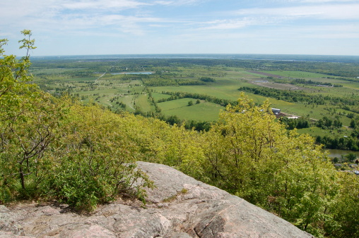 The Ottawa Valley seen from King Mountain Lookout, Gatineau Park, Ottawa