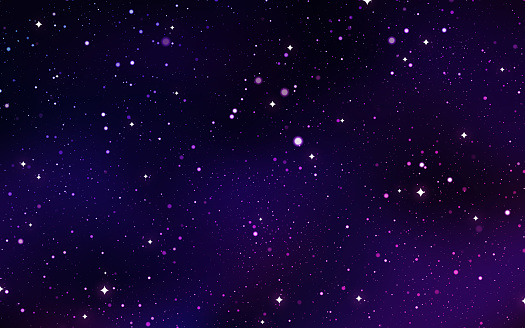 Outer space stars nebula constellation abstract vapor background.
