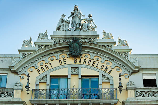 istock Port of Barcelona Building 120915114