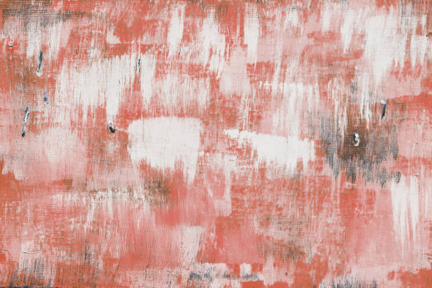 塗装された木の木の背景テクスチャ。壁紙。 - paint peeling wall cracked ストックフォトと画像