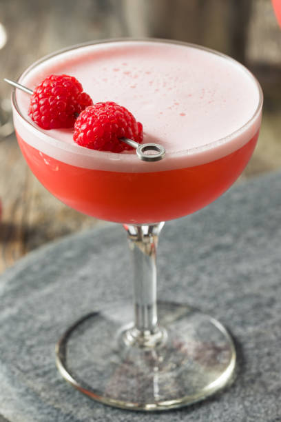 istock Boozy Pink Clover Club Cocktail 1209165629