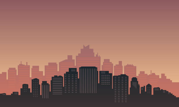 istock Modern city building in the afternoon. Urban landscape 1209165815