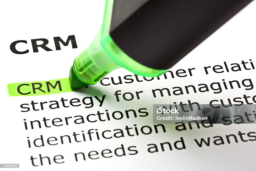 Customer relationship management - Foto stock royalty-free di Gestione delle relazioni con i clienti