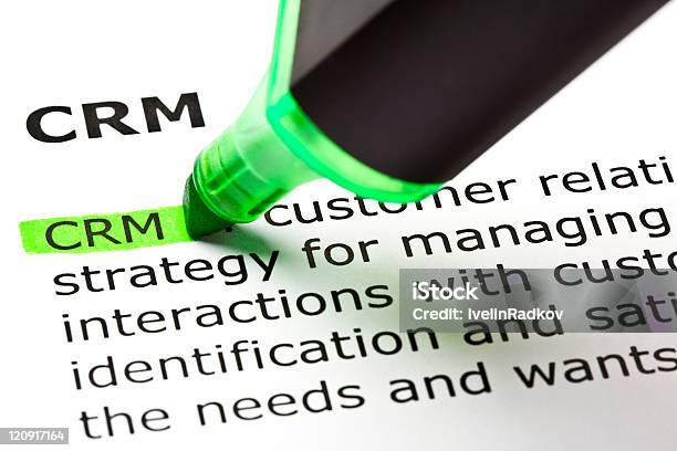 Customer Relationship Management - Fotografie stock e altre immagini di Gestione delle relazioni con i clienti - Gestione delle relazioni con i clienti, Evidenziatore, Accudire