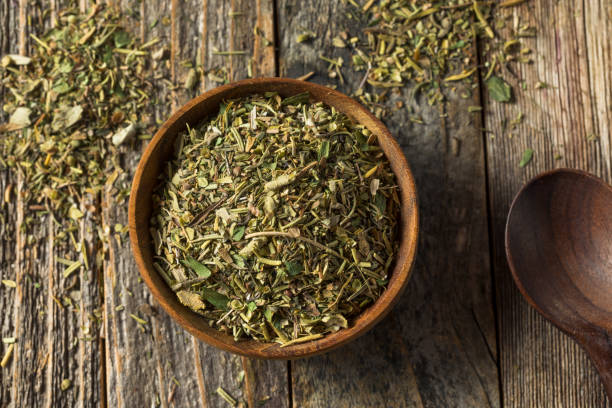 istock Dry Green Organic Bouquet Garni Herbs 1209173278