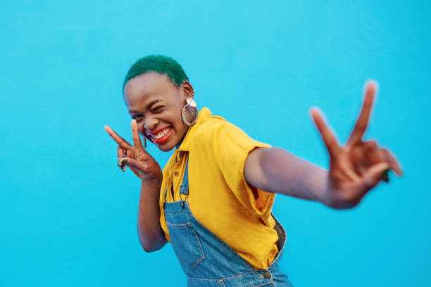 istock Love and peace to all my people 1209173402