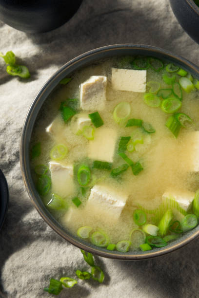 istock Healthy Japanese Tofu Miso Soup 1209174390