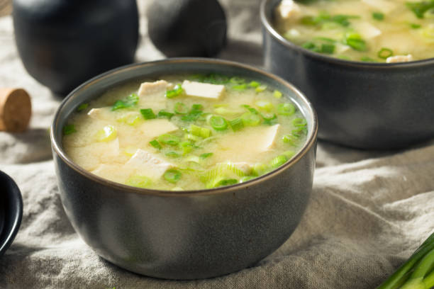 istock Healthy Japanese Tofu Miso Soup 1209175816