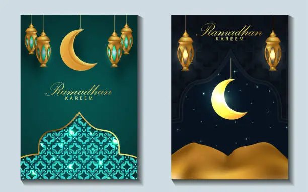 Vector illustration of Islamic celebration vector background