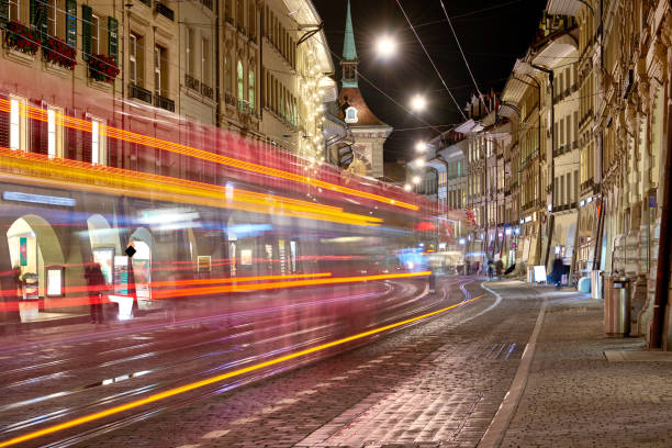 istock Bus Traffic at Old Town, Bern, Switzerland 1209187672