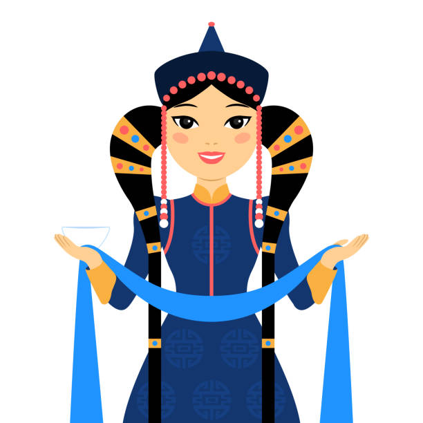 200+ Mongolian Woman Illustrations - iStock