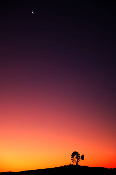istock moon venus background landscape with silhouette 1209191276