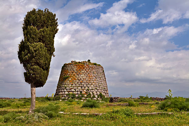 Nuraghe Ruggiu, at Chiaramonti, near Sassari (Italy).