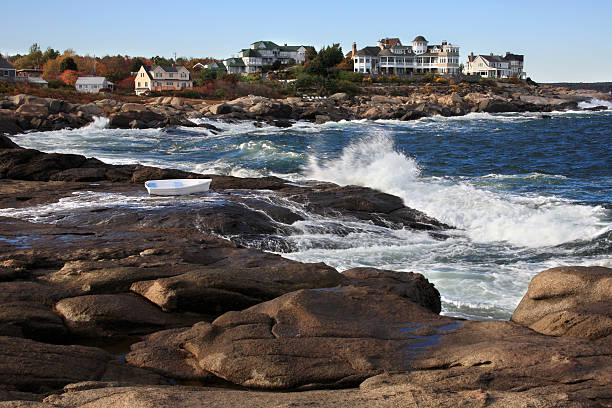 Capo Neddick, Maine - foto stock