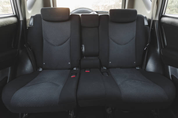 istock Car interior, part of back seats, close 1209221224