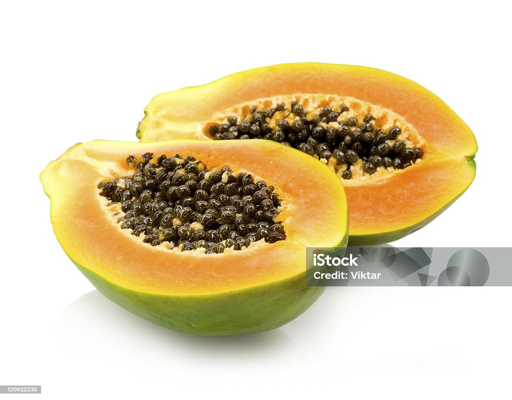 Papaia - Foto stock royalty-free di Albero di papaya