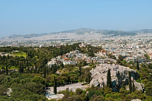 istock The Areopagus rock, Athens, Greece 120922318