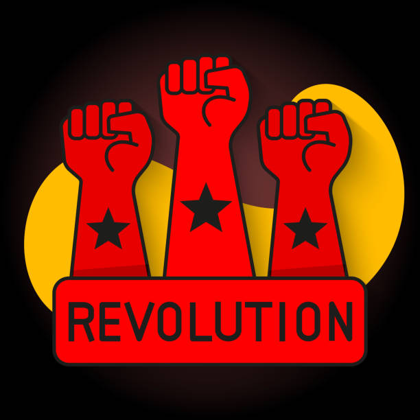istock Fist Male Hand, Proletarian Protest Symbol. Power Sign. 1209231577