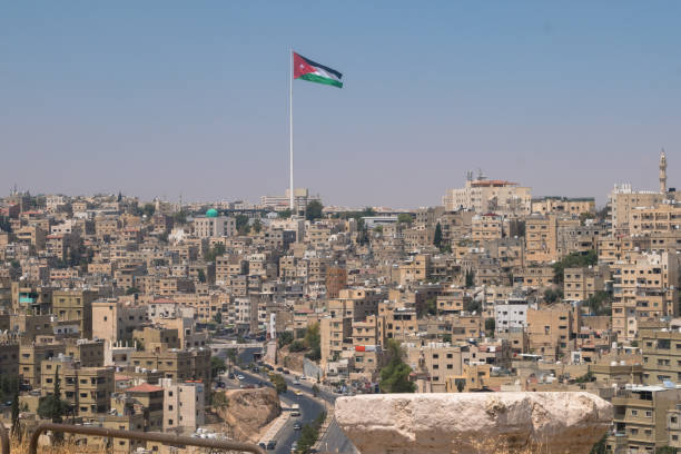 istock Ruins in Amman c'tadel 1209235035