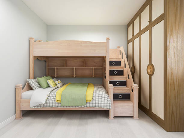 istock There is a closet next to the children's room 1209241406