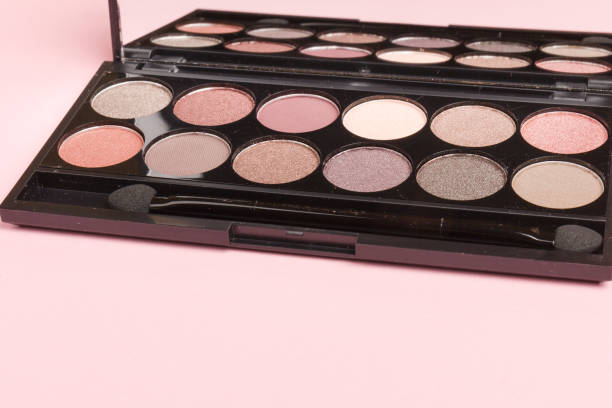 istock set of pastel eyeshadows isolated on rose background 1209250345
