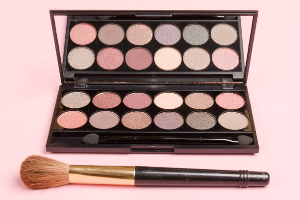 istock set of pastel eyeshadows isolated on rose background 1209250360