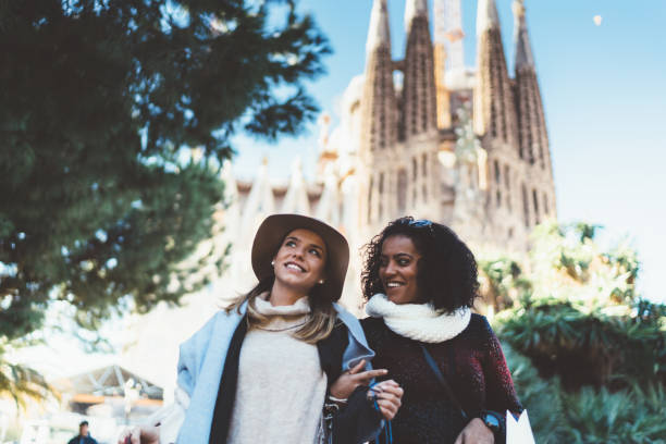 istock Friends visitng Spain 1209252950