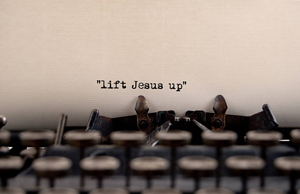 istock "Lift Jesus Up" 120925782
