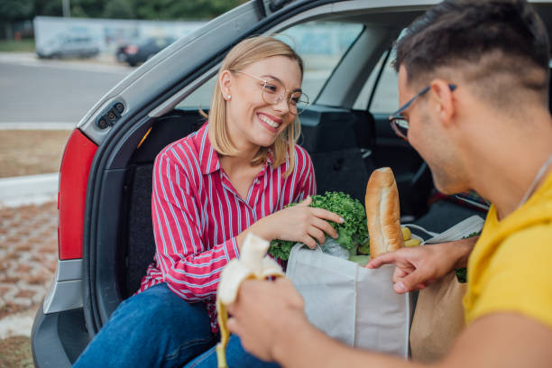 istock Young couple shopping 1209258720
