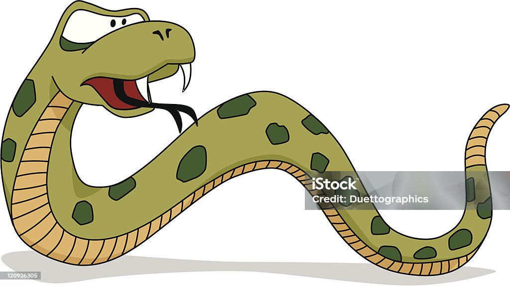 Snake Stock Illustration - Download Image Now - Snake, Suspicion, Anaconda  - Snake - iStock