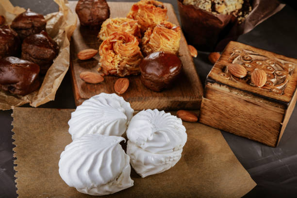 istock delicious mouth-watering sweets on the table 1209263945