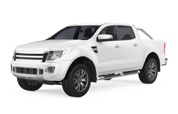 Pickup Truck Isolated