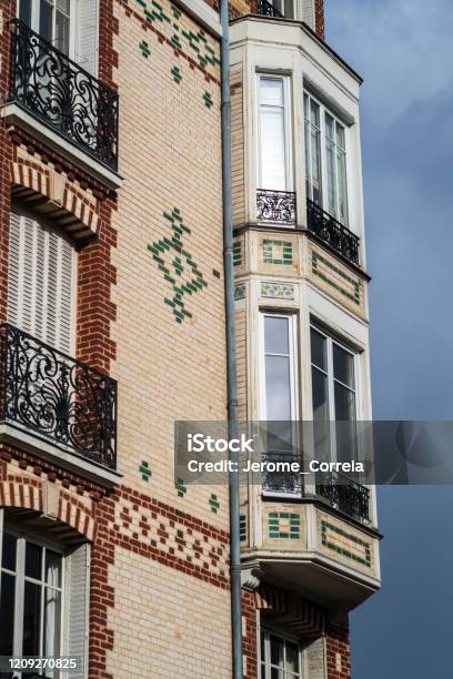 Old Building With Bow Window Stock Photo - Download Image Now - Ancient, Apartment, Architecture