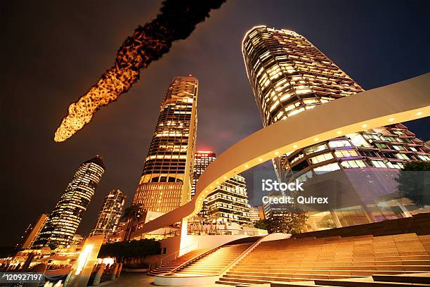 Cidade Sob Fogo - Fotografias de stock e mais imagens de Brisbane - Brisbane, Cidade, Negócios