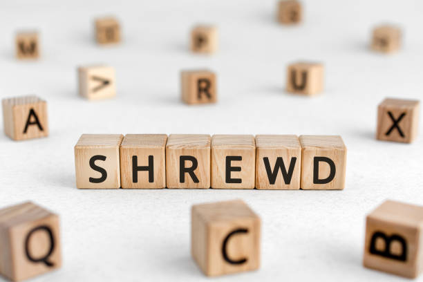 istock Shrewd - words from wooden blocks with letters 1209272736
