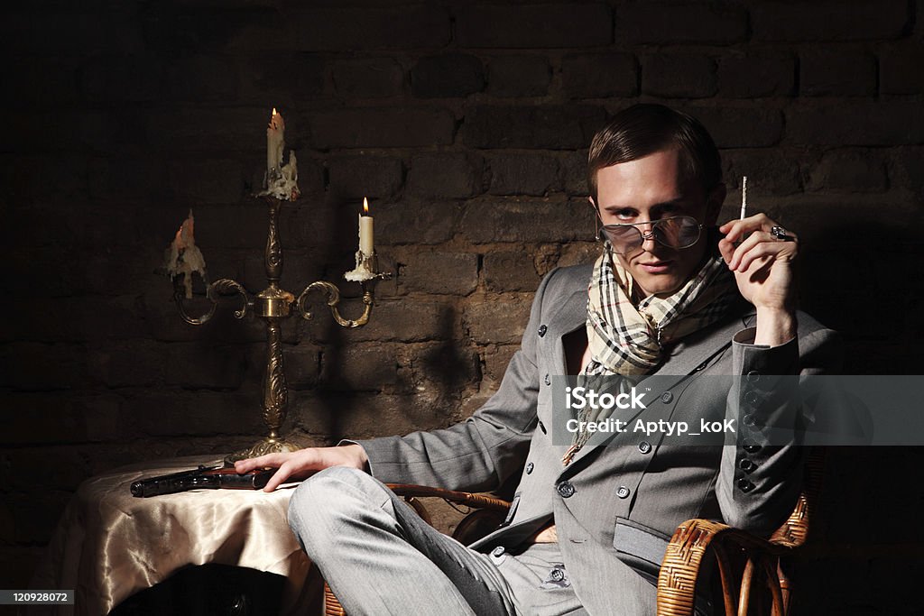 Mafioso. - Foto de stock de Adulto royalty-free