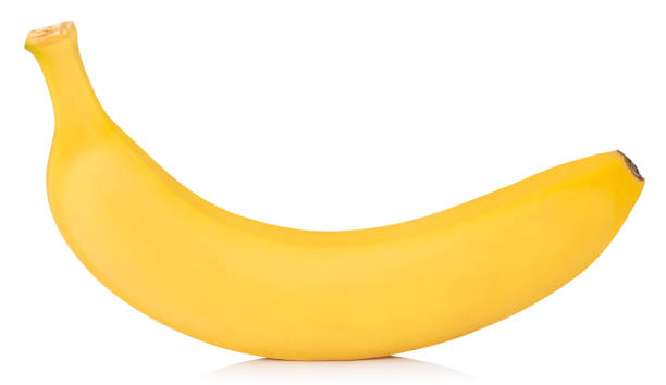 istock banana isolated on white background Clipping Path 1209283737