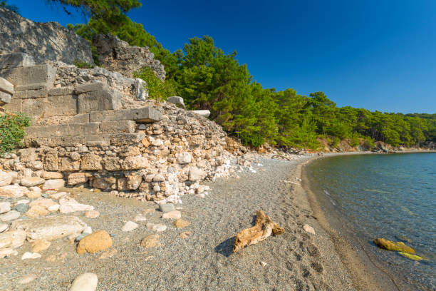 istock Ruins of the ancient Phaselis city 1209286391