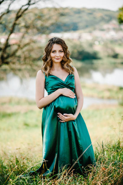 istock Pregnancy, maternity and new family concept. 1209286900