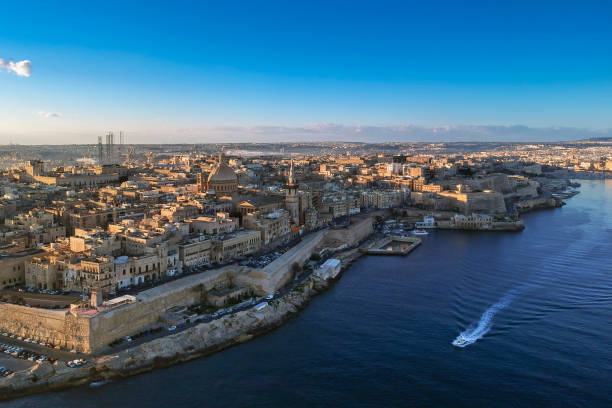 istock Beautiful aerial scenery of Malta 1209287530