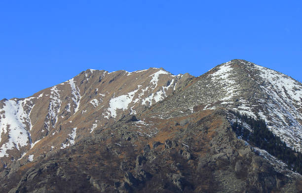 istock panorama of mountains in winter with snow 1209287786